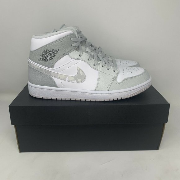 Jordan 1 Retro Mid White/Photon Dust